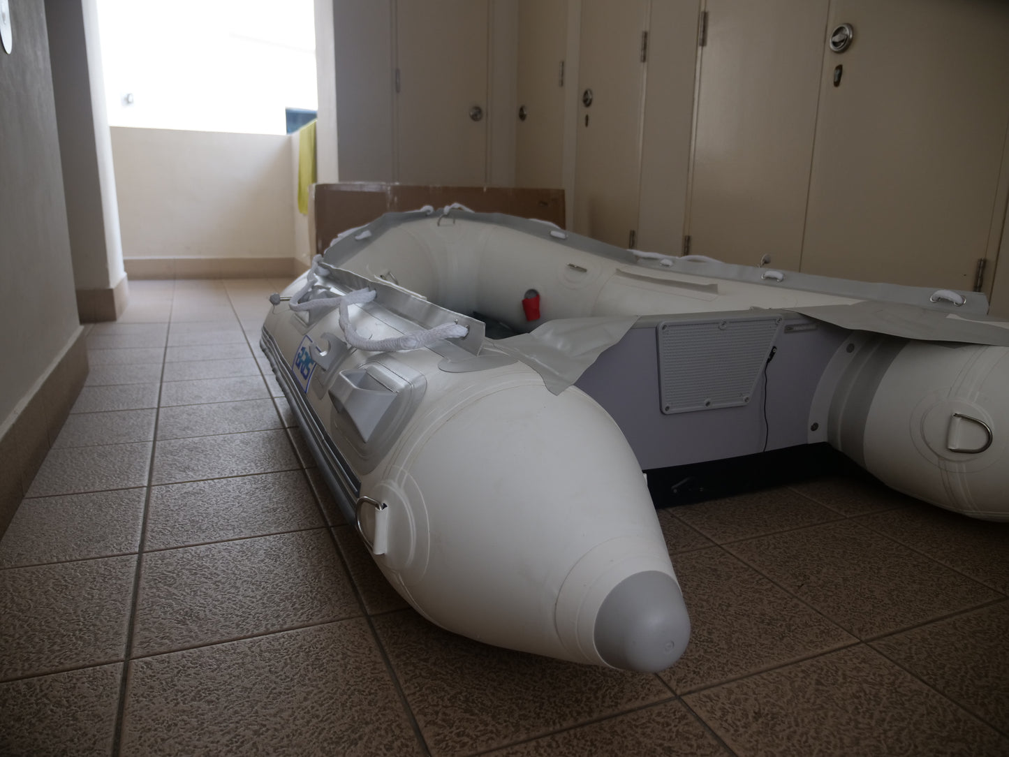 BRIS 7.6 ft Inflatable Boats Fishing Raft Power Boat Zodiac Dinghy Tender Boat