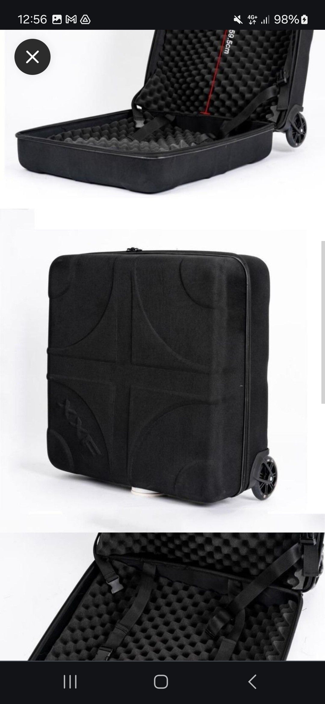 Foldable bike case