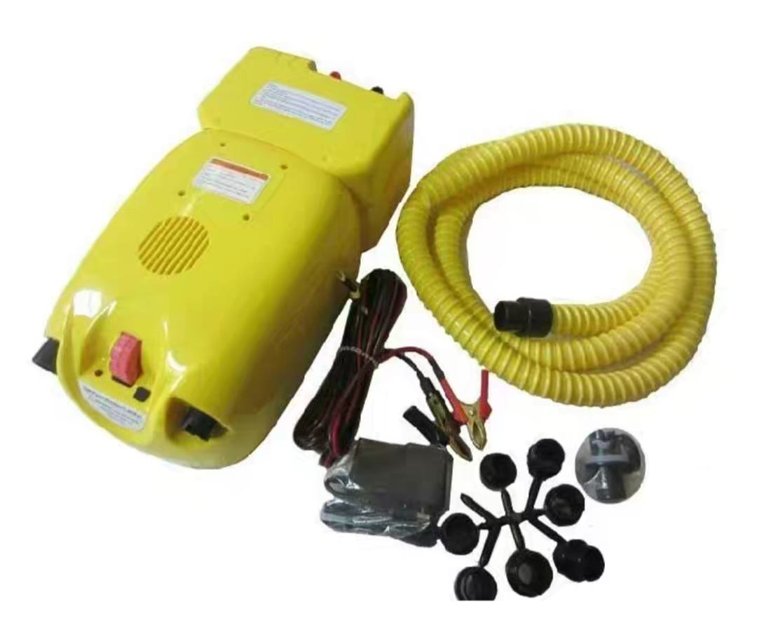 BRIS Inflatable Boat Electric Air Pump In Built Battery or 12v