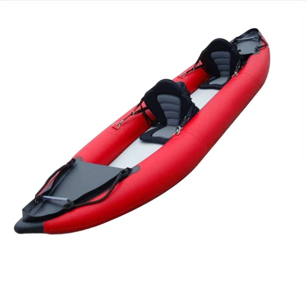 BRIS Inflatable Kayak Raft Boat Dinghy Canoe Fishing Speedboat