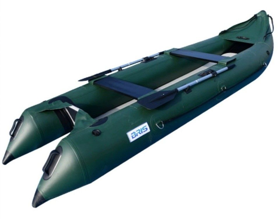 Bris 14.1ft Rescue Inflatable Boat Raft Kayak Dinghy Inflatable Kayak Fishing Tender Poonton Inflatable Canoe Boats