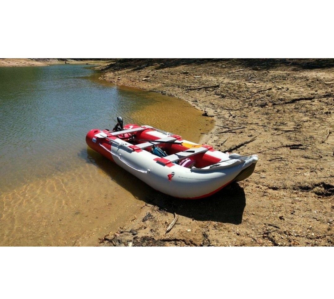 Bris 14.1ft Rescue Inflatable Boat Raft Kayak Dinghy Inflatable Kayak Fishing Tender Poonton Inflatable Canoe Boats