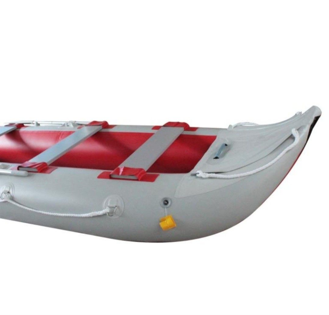 Bris 14.1ft Rescue Inflatable Boat Raft Kayak Dinghy Inflatable Kayak Fishing Tender Poonton Inflatable Canoe Boats