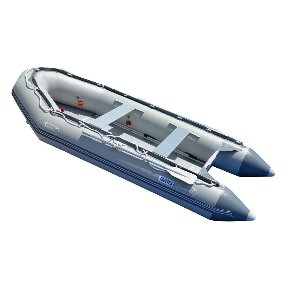 BRIS 14.1 ft Inflatable Boats Fishing Raft Power Boat Zodiac Dinghy Tender Boat