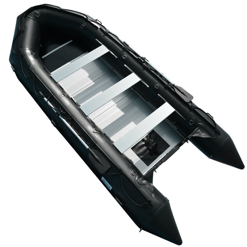 BRIS 15.4 ft Inflatable Boat Inflatable Rescue Fishing Pontoon Boat Dinghy