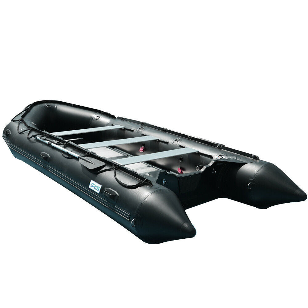 BRIS 15.4 ft Inflatable Boat Inflatable Rescue Fishing Pontoon Boat Dinghy