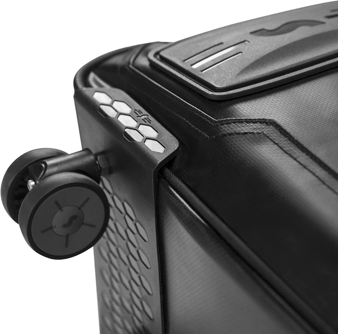 Scicon Sports Aerocomfort 3.0 TSA Triathalon Road Bike Travel Bag Bike Case | Bike Bag | Bike Transport Case | TT Bike case | Travel Black Case