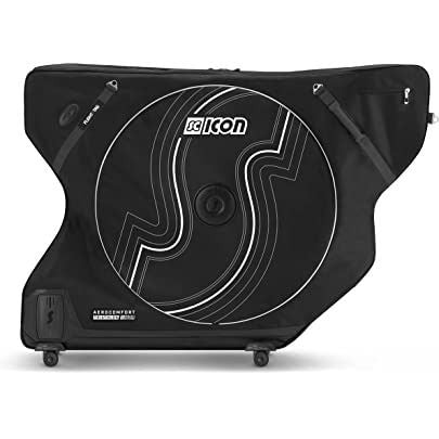 Scicon Sports Aerocomfort 3.0 TSA Triathalon Road Bike Travel Bag Bike Case | Bike Bag | Bike Transport Case | TT Bike case | Travel Black Case