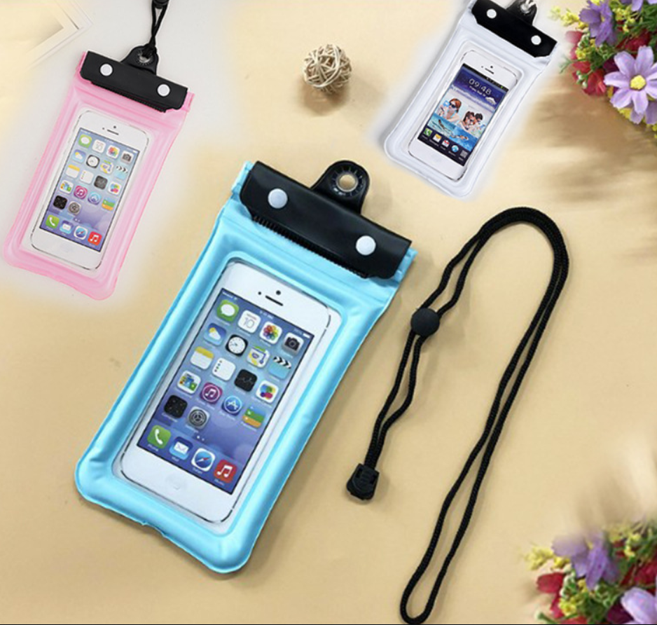Mobile Underwater Waterproof Bag Case Pouch for Fishing Kayaking Boating use