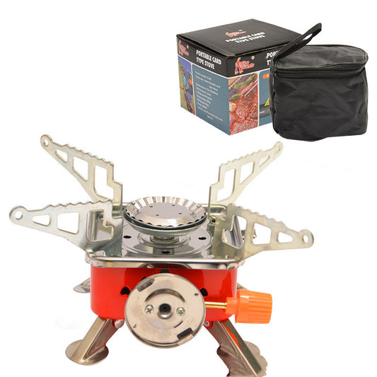 Portable Outdoor Camping Stove Butane Gas Cooking Tool