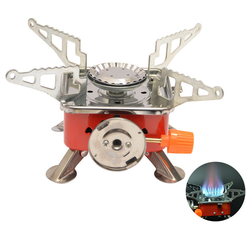Portable Outdoor Camping Stove Butane Gas Cooking Tool