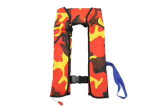 Portable Adult Fully Automatic Inflatable Vest Fishing Life Jacket