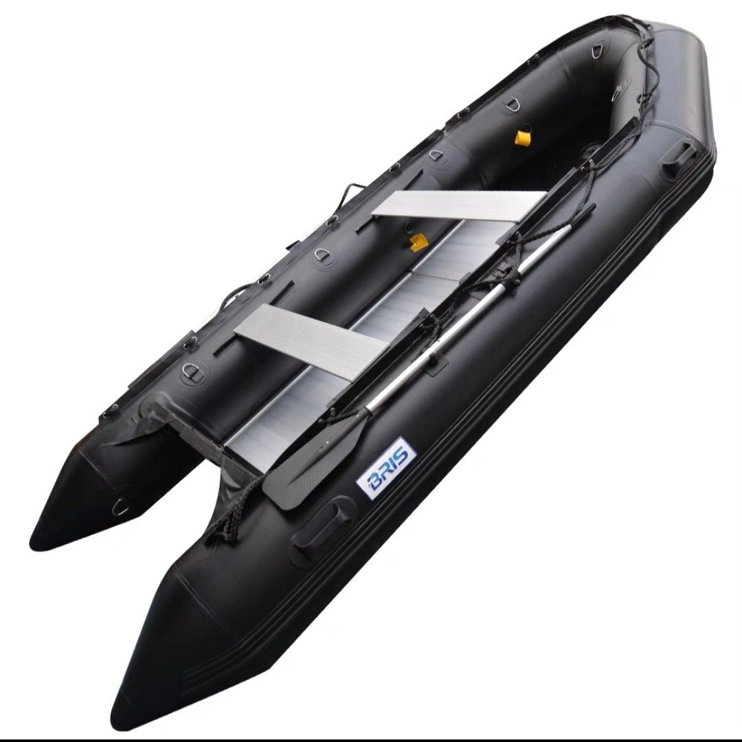BRIS Inflatable Boat | Assault Boat Fishing Tender Boat Rescue Dinghy Speedboat