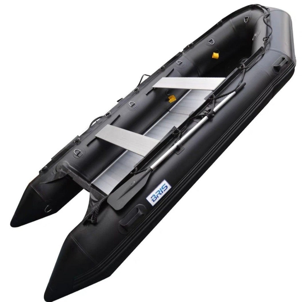 Bris Inflatable Boat Assault Tender Raft Dinghy PVC 12.5 ft Fishing Di ...