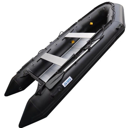 Bris Inflatable Boat Assault Tender Raft Dinghy PVC 12.5 ft Fishing Dive Rescue Boat BSA380