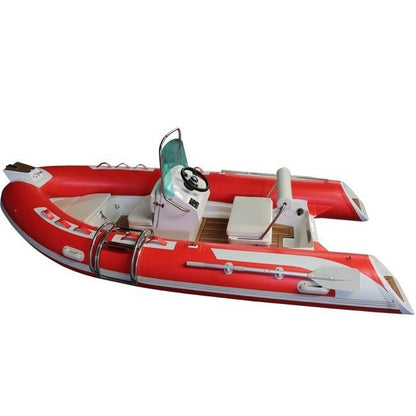 14ft RIB Inflatable boat | RIB430-B Boat | Rigid Yacht Boat Tender | Boat Fishing | Dinghy | Kayak | Boat