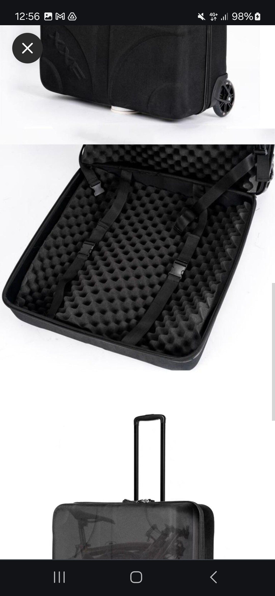 Foldable bike case