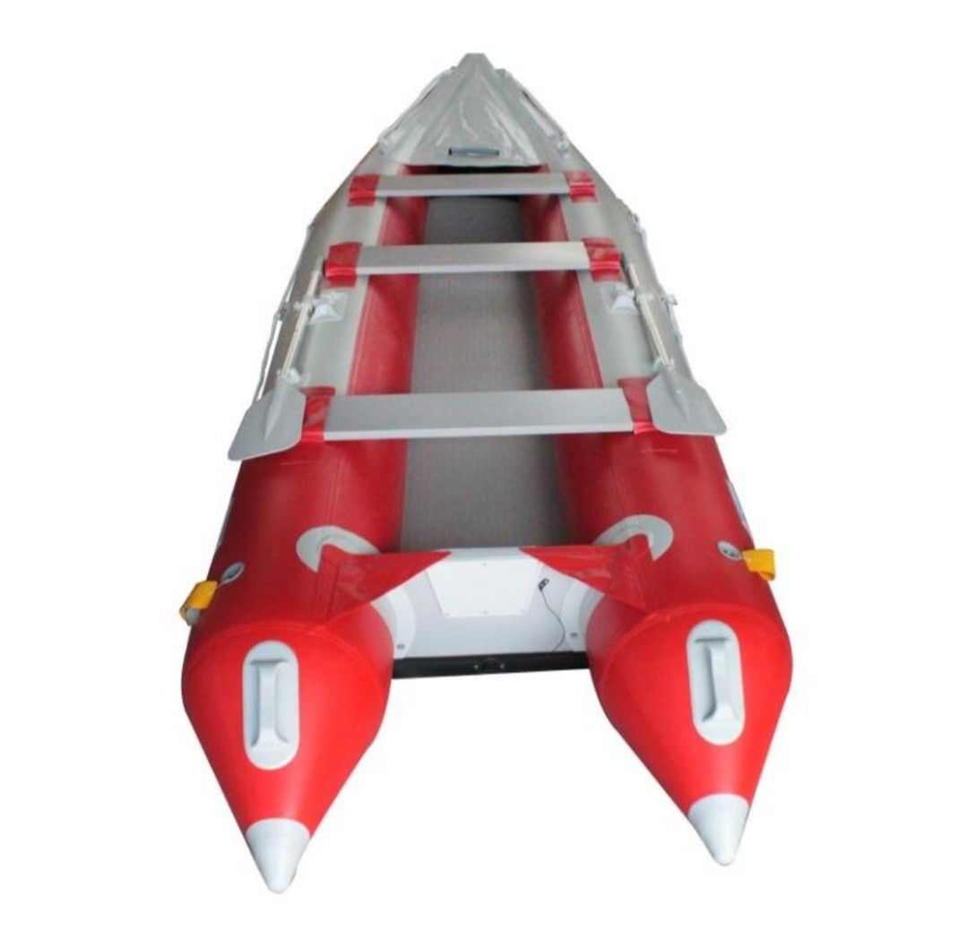 Bris 14.1ft Rescue Inflatable Boat Raft Kayak Dinghy Inflatable Kayak ...