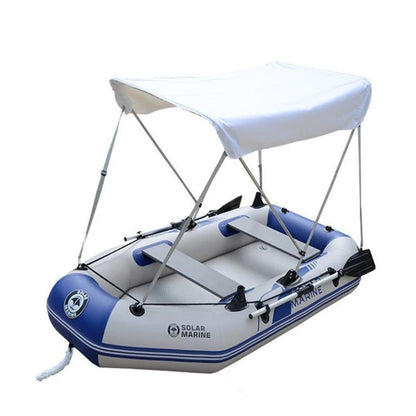 Inflatable boat canopy sun shade
