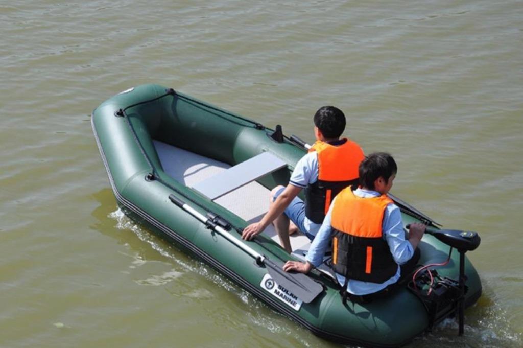 Solar Marine Large Inflatable Fishing Kayak Boat Tender Canoe Craft